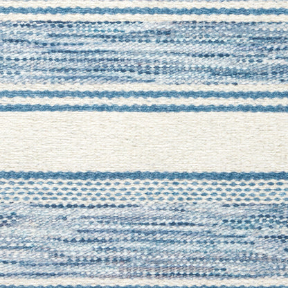Rug - Machine-Washable - Ellington Stripe Blue