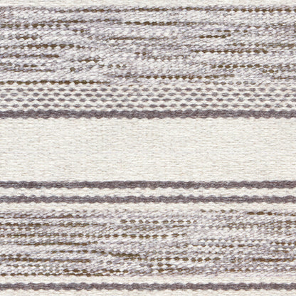 Rug - Machine-Washable - Ellington Stripe Grey