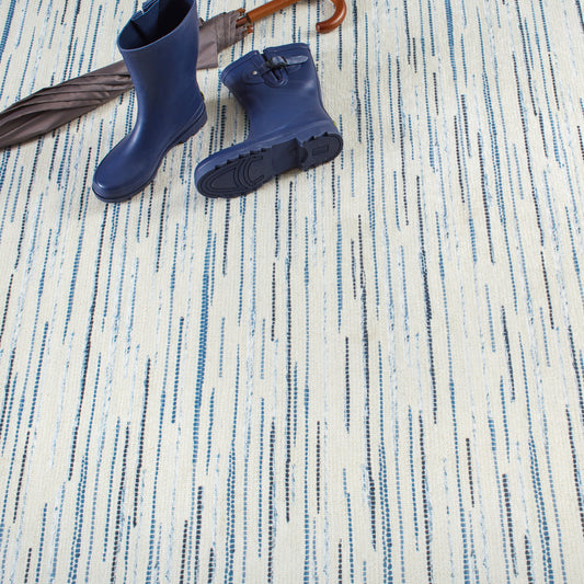 Rug - Machine-Washable - Elwood Blue