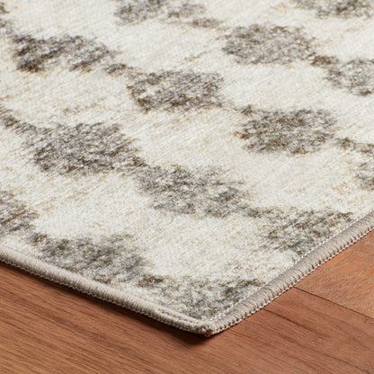 Rug - Machine-Washable - Izzy Grey