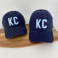 Ballcap - KC - Navy with Light Blue