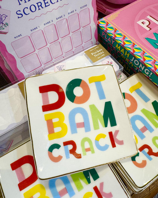 Tray - Dot Bam Crack - Ceramic