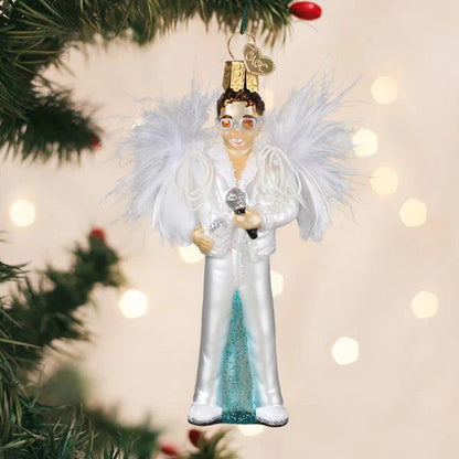 Ornament - Blown Glass - Elton John