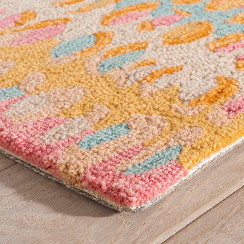 Rug - Micro Hooked Wool - Paint Chip Confetti