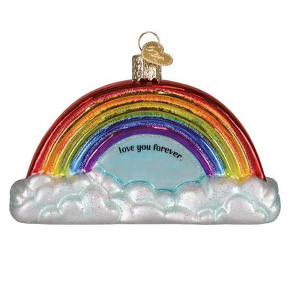 Ornament - Blown Glass - Pawprints on my Heart