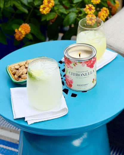 Candle - Geranium Citronella - 15oz Can
