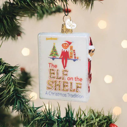 Ornament - Blown Glass - The Elf on the Shelf