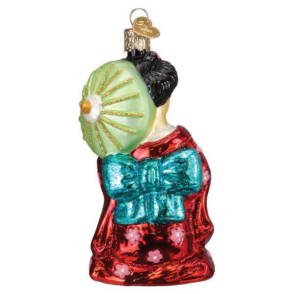 Ornament - Blown Glass - Geisha