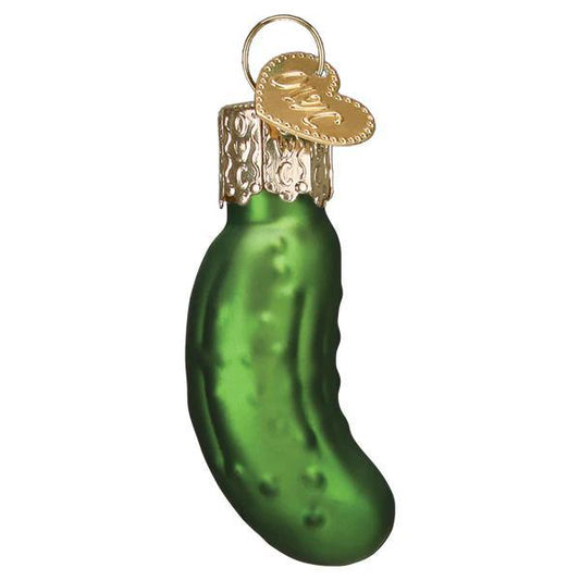 Ornament - Blown Glass - Mini Pickle