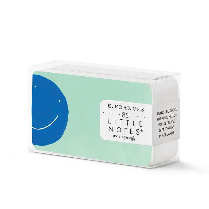 Little Notes - Blue Smiley Face  - 85 Cards