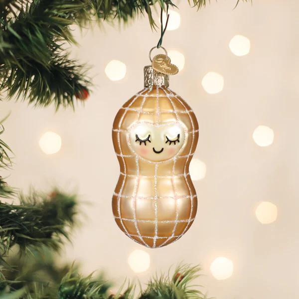Ornament - Blown Glass - Little Peanut