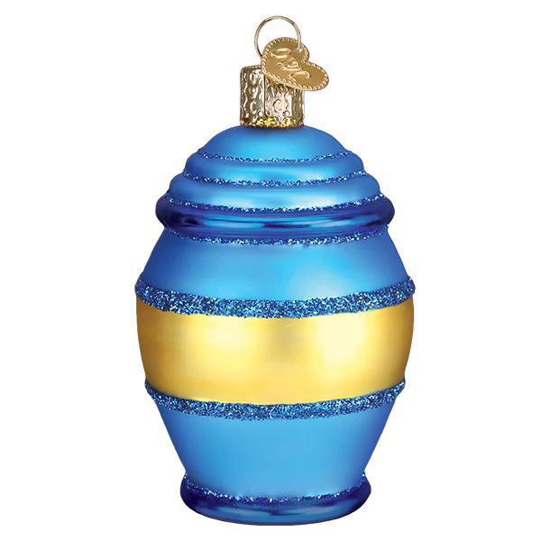 Ornament - Blown Glass - Honey Pot