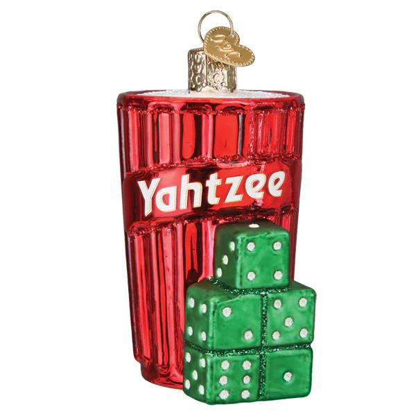 Ornament - Blown Glass - Yahtzee