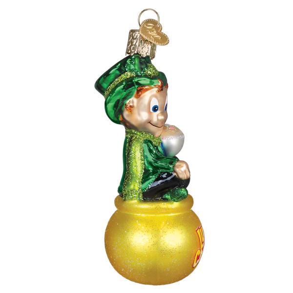 Ornament - Blown Glass - Lucky the Leprechaun