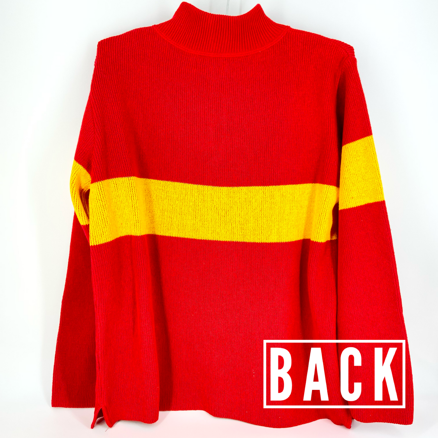 Quarter Zip Sweater - Kansas City (Red + Gold) - Exclusive