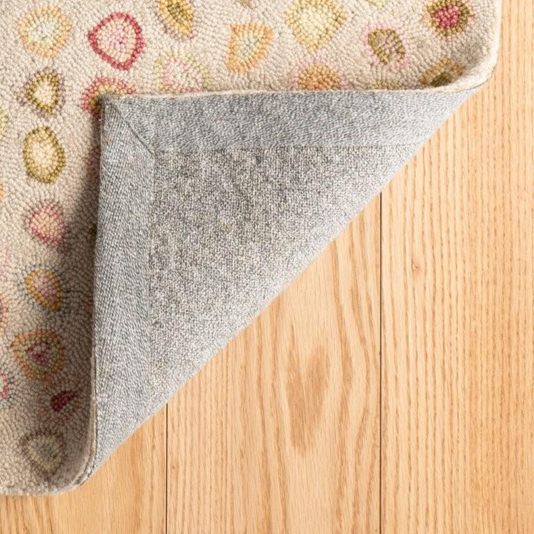 Rug - Micro Hooked Wool - Cat's Paw Pastel