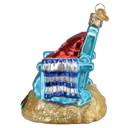 Ornament - Blown Glass - Happy Place