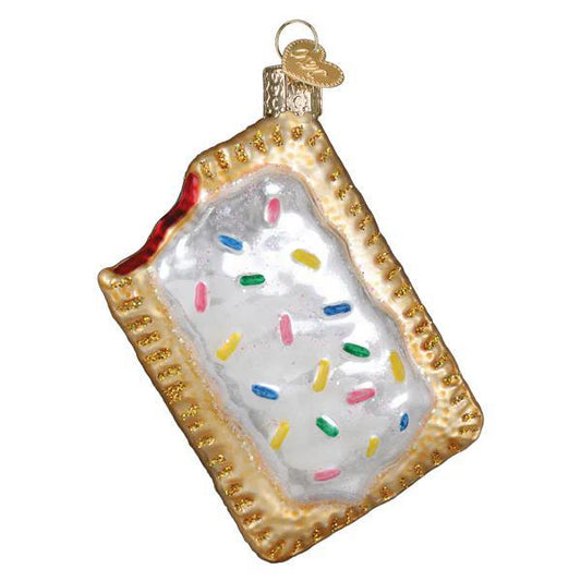 Ornament - Blown Glass - Toaster Pastry