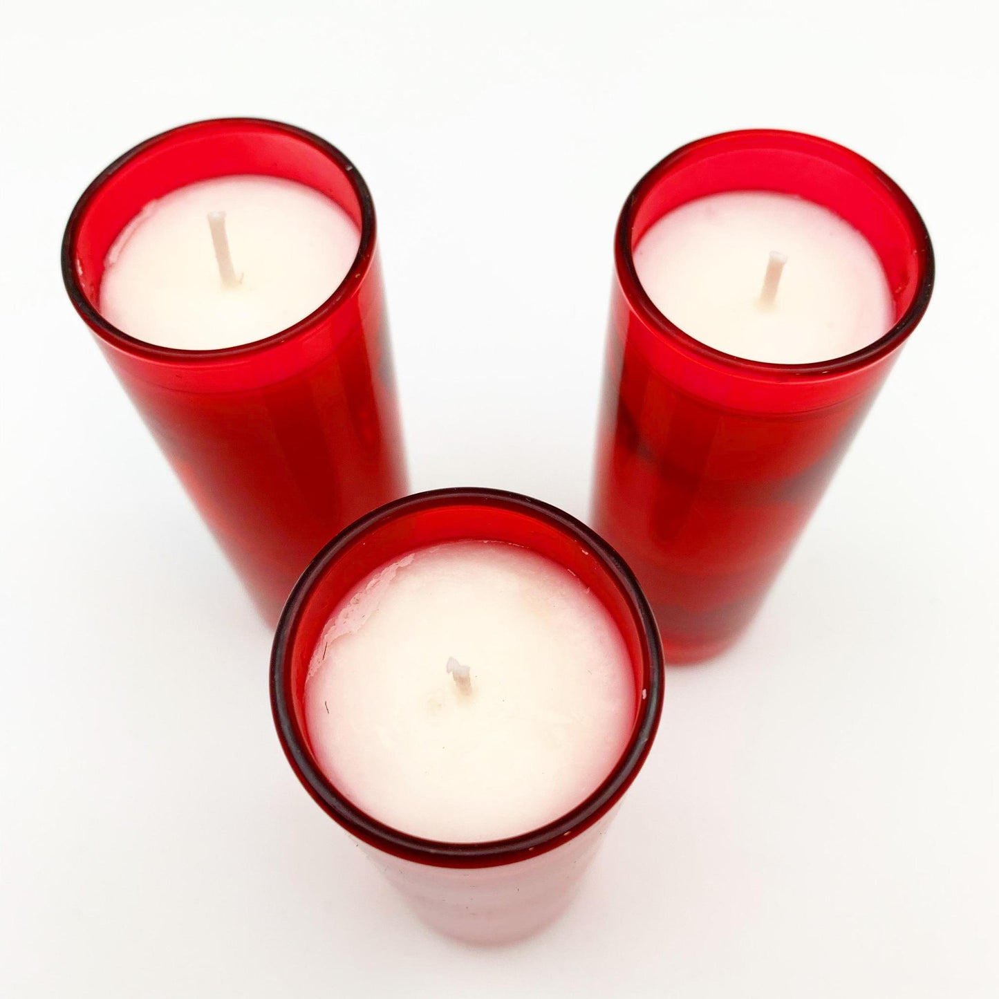 Candle - Siberian Fir in Red Glass - 2 oz