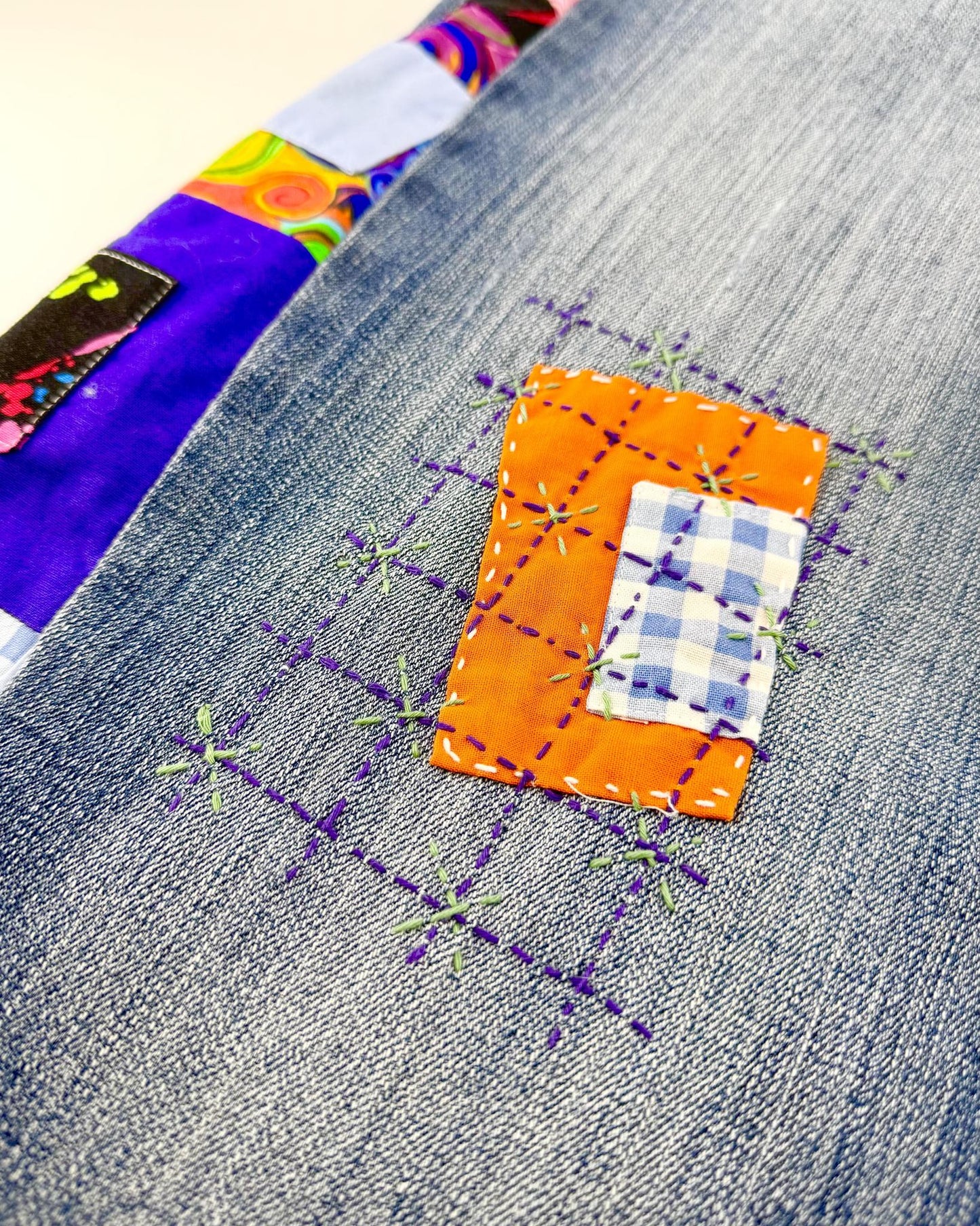 Upcycle YOUR Jeans - CUSTOM - Patchwork Design