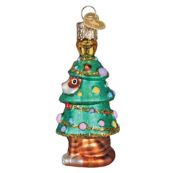 Ornament - Blown Glass - Meowmas Tree