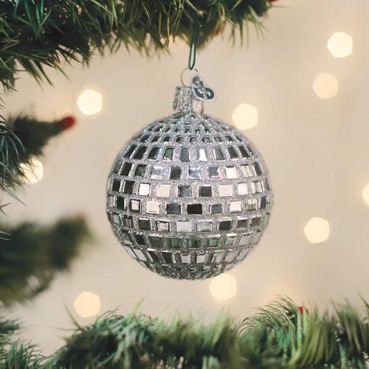 Ornament - Blown Glass - Disco Ball