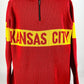 Quarter Zip Sweater - Kansas City (Red + Gold) - Exclusive