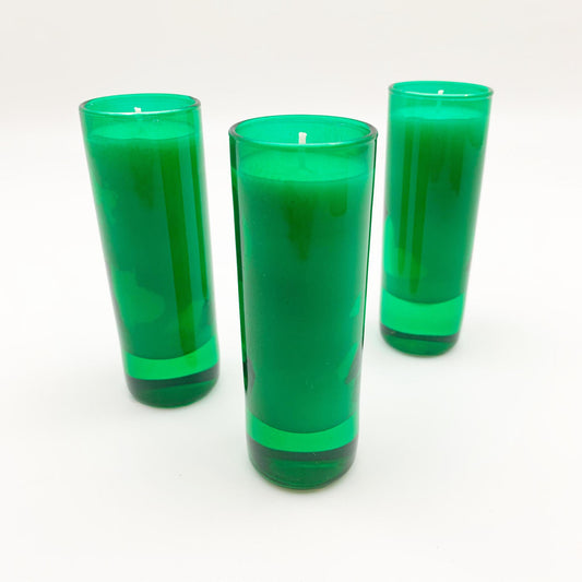 Candle - Siberian Fir in Green Glass - 2 oz