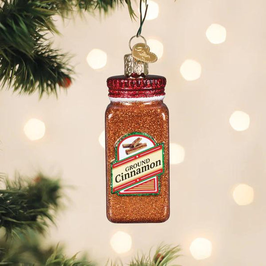 Ornament - Blown Glass - Cinnamon Seasoning