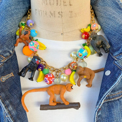 Necklace - Monkeys