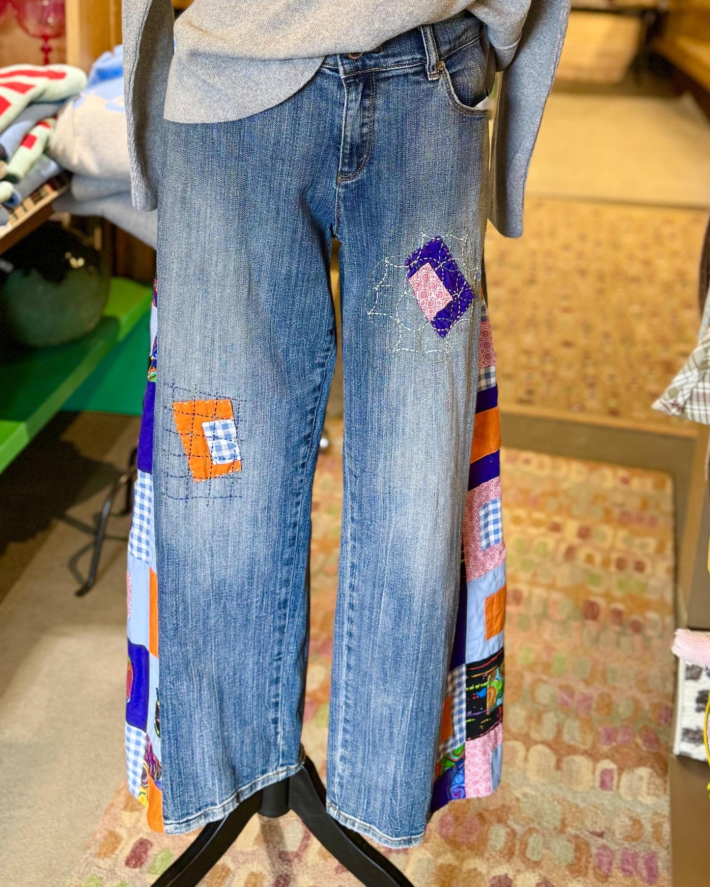 Upcycle YOUR Jeans - CUSTOM - Patchwork Design