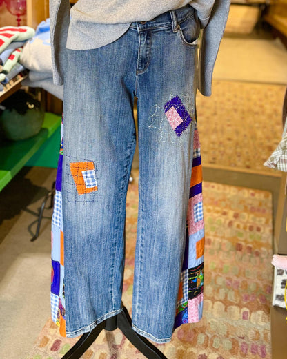 Upcycle YOUR Jeans - CUSTOM - Patchwork Design
