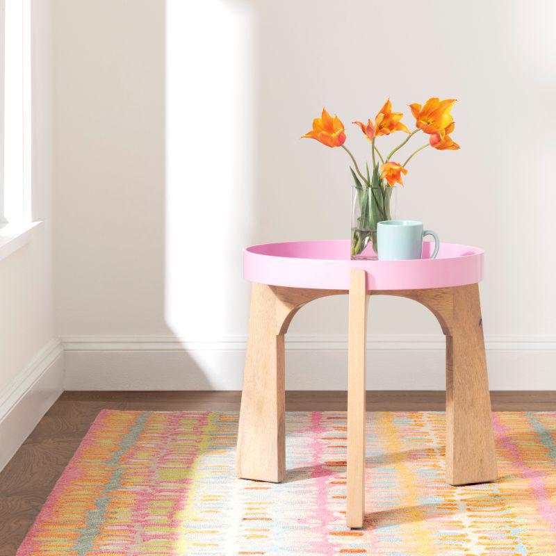 Rug - Micro Hooked Wool - Paint Chip Confetti