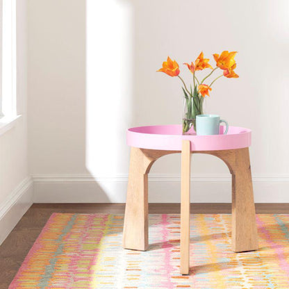 Rug - Micro Hooked Wool - Paint Chip Confetti