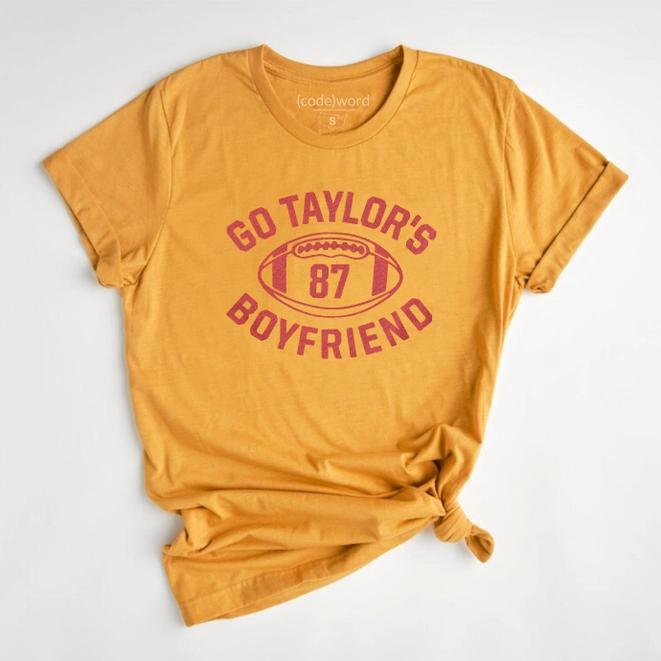 Tee - Go Taylor's Boyfriend - Short Sleeved T-Shirt