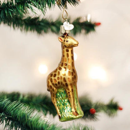 Ornament - Blown Glass - Baby Giraffe