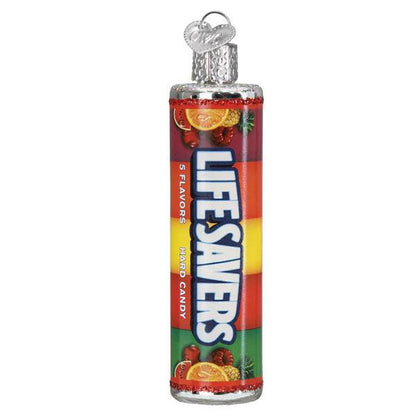 Ornament - Blown Glass - Lifesavers