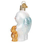 Ornament - Blown Glass - Baby Snow Angel