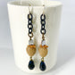 Earrings - Beaded Originals - Jet Black Faceted