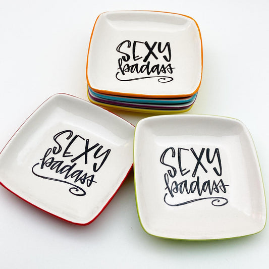 Tray - "Sexy Badass" - Square