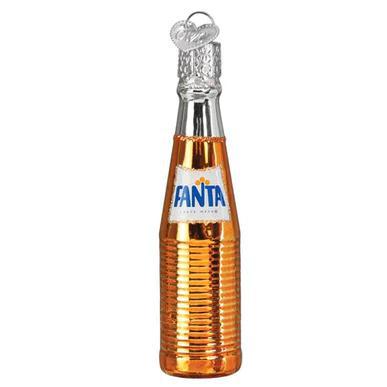 Ornament - Blown Glass - Mini Beverage - Fanta