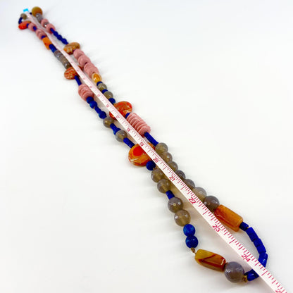 Necklace - Disks & Orbs & A Druzy