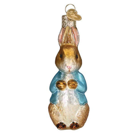 Ornament - Blown Glass - Peter Rabbit