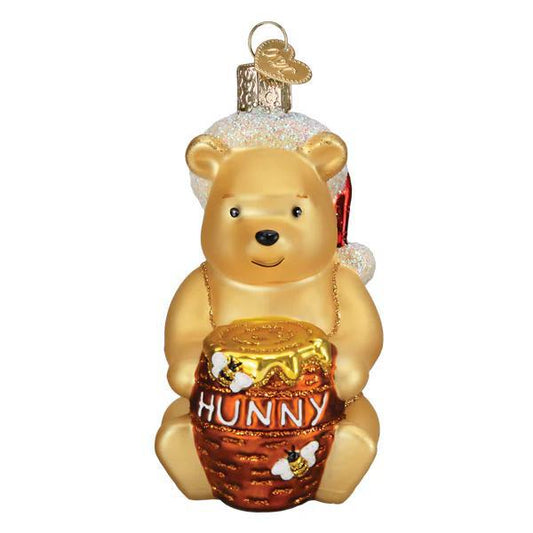 Ornament - Blown Glass - Winnie the Pooh