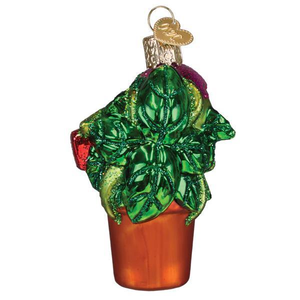 Ornament - Blown Glass - Venus Fly Trap