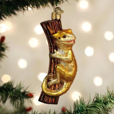 Ornament - Blown Glass - Bearded Dragon