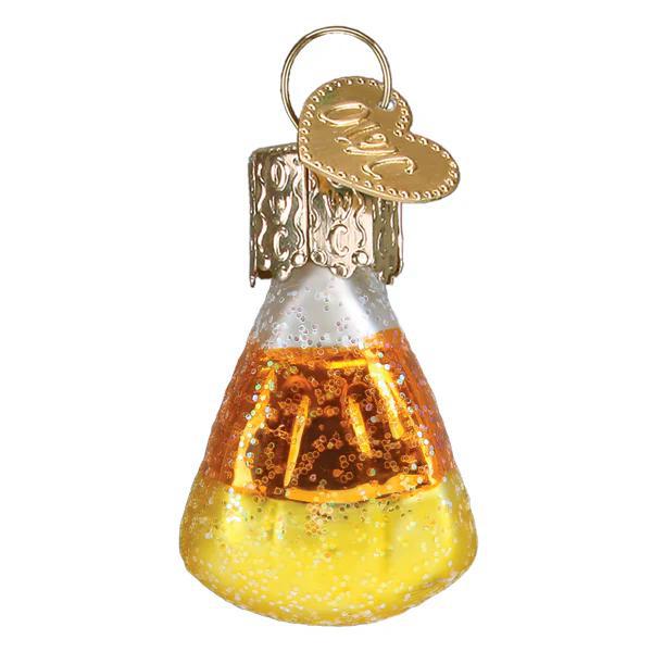 Ornament - Blown Glass - Mini Candy Corn