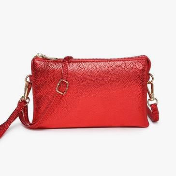 4 in 1 Handbag - Crossbody/Clutch/Wristlet - Valentine