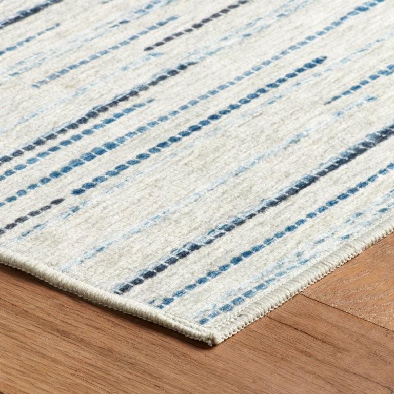 Rug - Machine Washable - Elwood Blue
