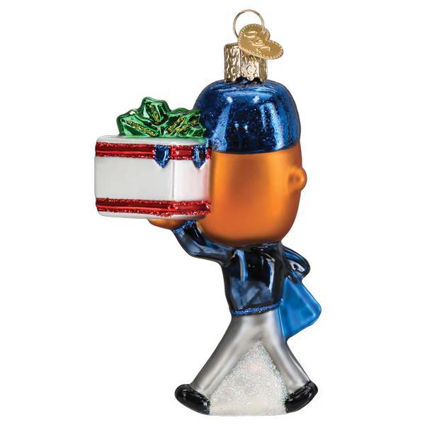 Ornament - Blown Glass - USPS Mr. Zip